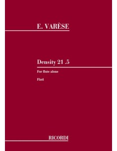 VARESE E.-Density 21.5 for Flute