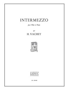 VACHEY H.-Intermezzo per flauto e pianoforte