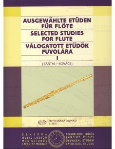 BANTAI & KOVACS-Selected Studios Vol.1 for Flute