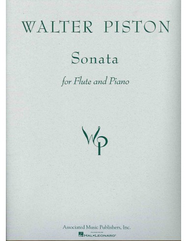 PISTON W.-Sonata per flauto e pianoforte