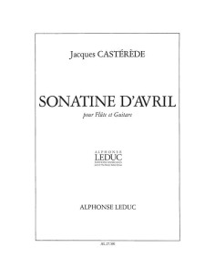 CASTEREDE J.-Sonatine de Avril per flauto e chitarra