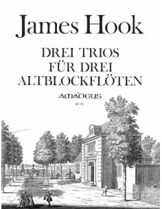 HOOK J.-Trios (3) for 3 High Peak Flutes