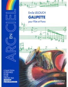 LELOUCH E.-Galipette per flauto e pianoforte