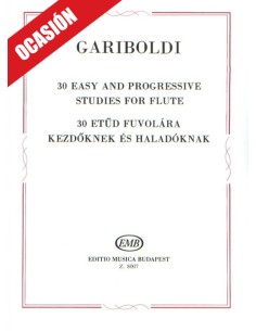 GARIBOLDI G.-Studi Facili e Progressivi (30) per Flauto