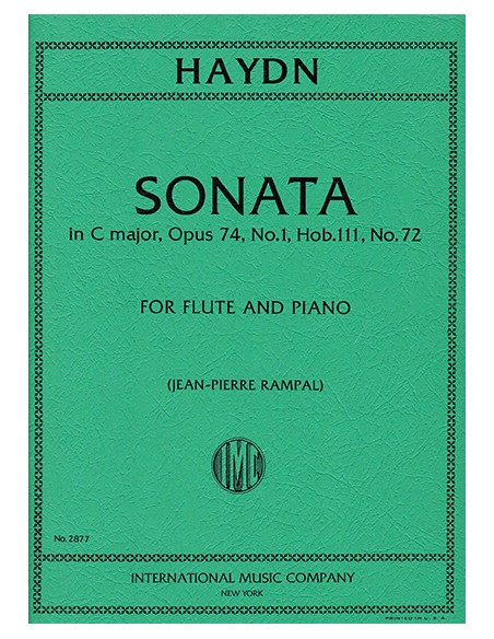 HAYDN J.-Sonata in C Major for Flute and Piano (Rampal)