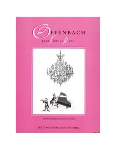 OFFENBACH J.-Pezzi (9) per flauto e pianoforte (Evans)