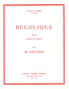 CECCONI M.-Bucolique per flauto e pianoforte