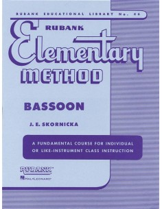 RUBANK-Méthode élémentaire pour basson (Skornicka)