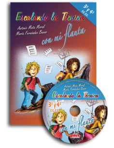 MATA & FERNANDEZ-Escalando la Tecnica con mi Flauta 3º y 4º EE.EE (Inc.CD)