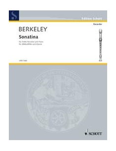 BERKELEY L.-Sonatina per flauto dolce e pianoforte
