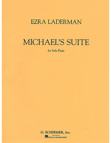 LADERMAN Ezra-Michaels Suite per flauto