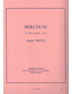 BOZZA E.-Berceuse per flauto (oboe) e pianoforte