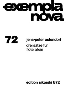 OSTENDORF J.P.-Satze (3) per flauto