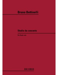 BETTINELLI B.-Studio del concerto per flauto