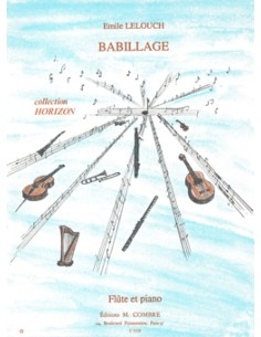 LELOUCH E.-Babillage per flauto e pianoforte