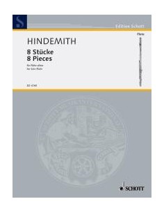 HINDEMITH P.-Parti (8) (1927) per flauto