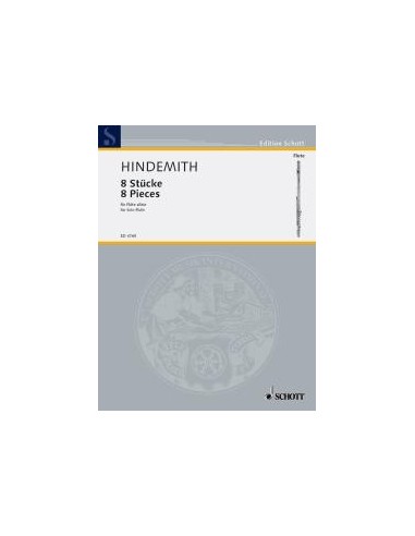 HINDEMITH P.-Parti (8) (1927) per flauto