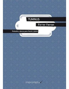 FERRER FERRAN-Tumnus per flauto e pianoforte