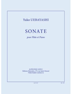 UEBAYASHI Y.-Sonate per flauto e pianoforte