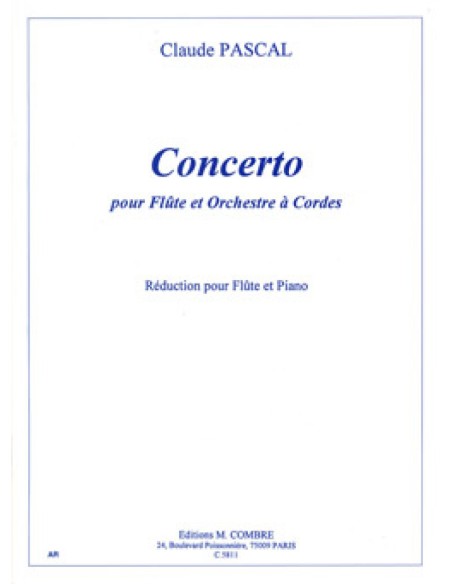 PASCAL C.-Concerto per flauto e pianoforte
