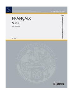 FRANCAIX J.-Suite (1962) per flauto