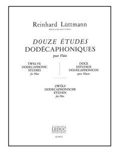 LUTTMANN R.-Studi dodecafonici (12) per flauto