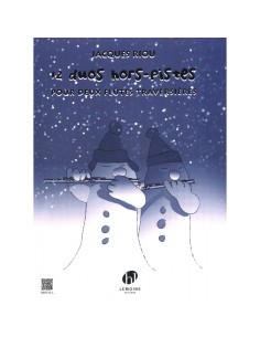 RIOU A.M.-DUOS (12) Hors Pistes für 2 Flöten