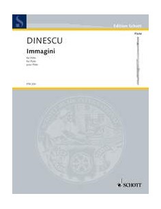 DINESCU V.-Immagini pour flûte traversière