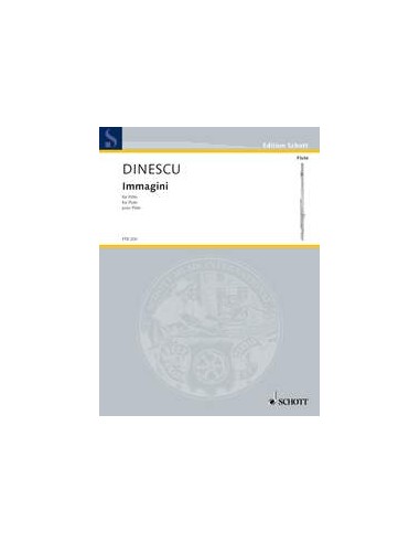 DINESCU V.-Immagini pour flûte traversière