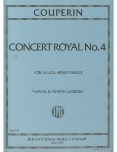 COUPERIN F.-Concierto Real nº 4 para Flauta y Piano (Rampal)