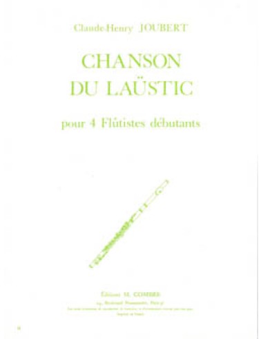 JOUBERT C.H.-Chanson du Lasutic pour 4 flûtes