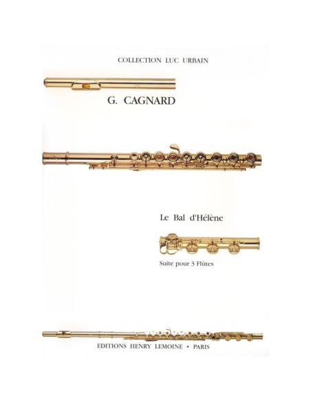 CAGNARD G.-Bal dHélène pour 3 flûtes