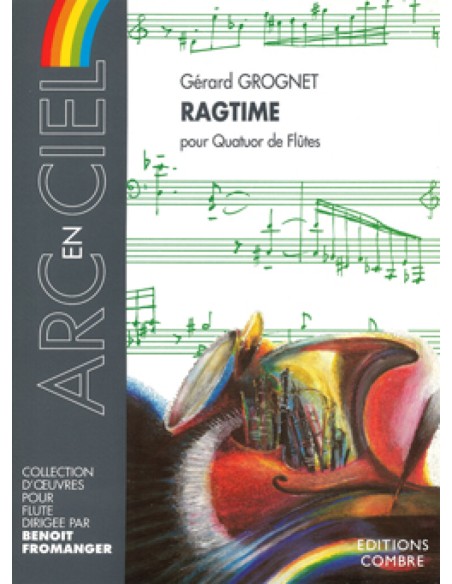 GROGNET G.-Ragtime para 4 Flautas
