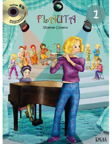 CINTERO V.-Flute 1 (Method) for Flute (Inc.CD)
