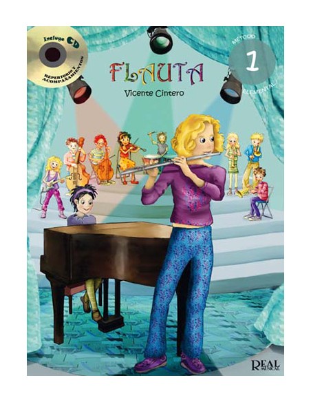 CINTERO V.-Flute 1 (Method) for Flute (Inc.CD)