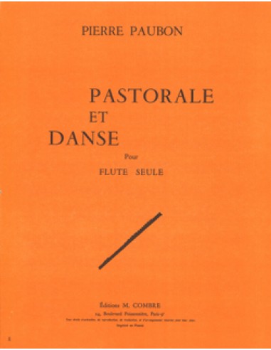 PAUBON P.-Pastorale et Danse per flauto