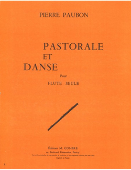 PAUBON P.-Pastorale et Danse per flauto
