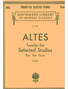 ALTES J.H.-Selected Studios (26) per Flauto