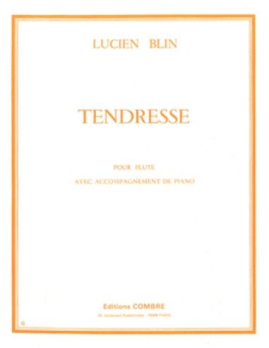 BLIN L.-Tendresse per flauto e pianoforte