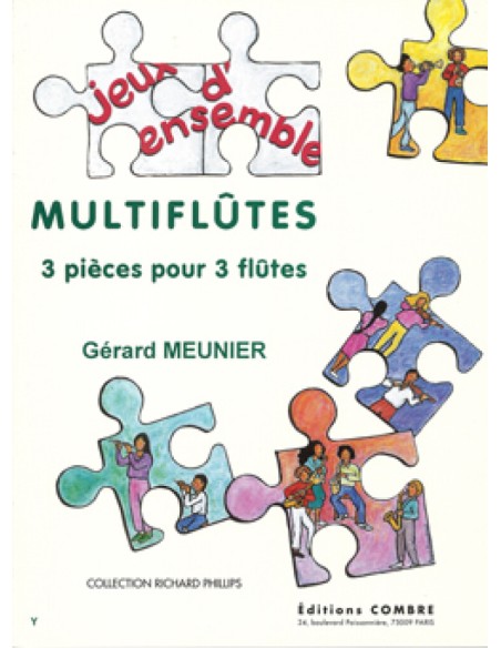 MEUNIER G.-Multiflutes (3 pezzi) per 3 flauti