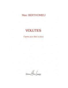 BERTHOMIEU M.-Volute per flauto e pianoforte