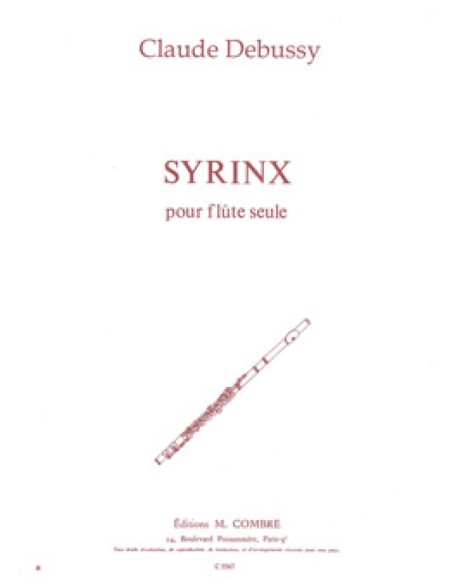 DEBUSSY C.-Syrinx für Flöte