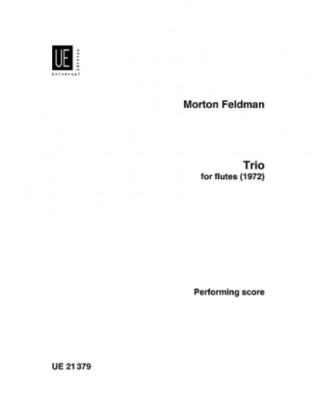 FELDMAN M.-Trio für 3 Flöten