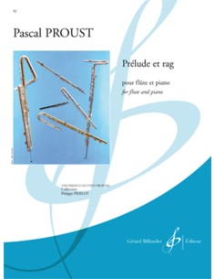 PROUST P.-Prelude et Rag per Flauto e Pianoforte