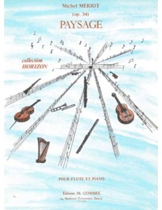 MERIOT M.-Paysage per flauto e pianoforte