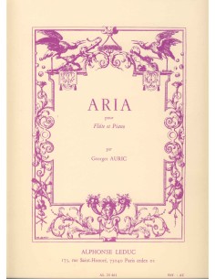 AURIC G.-Aria per flauto e pianoforte