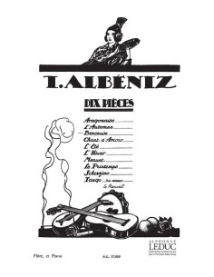ALBENIZ I.-Berceuse per flauto e pianoforte