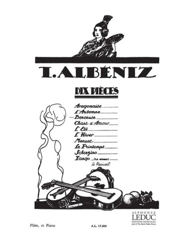 ALBENIZ I.-Berceuse per flauto e pianoforte