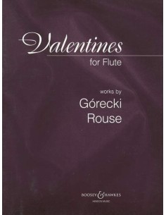 GORECKI H.M.-Valentines Op.70 für Flöte (Rouse)