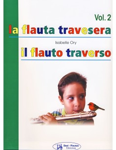 ORY I.-The Transverse Flute (Method) Vol.2 for Flute (Spanish/Italian)